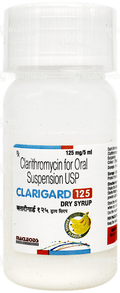 Clarigard 125 Banana Flavour Dry Syrup 30Ml